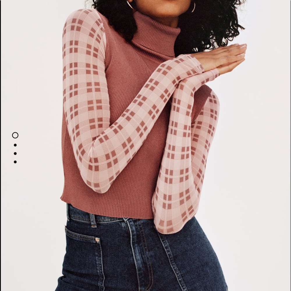 Zara Combination Knit sweater